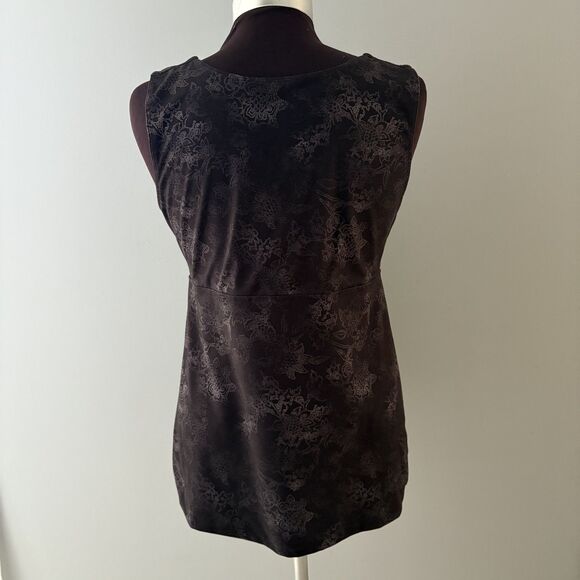 Patagonia Black Floral Tank Top - Picture 5 of 14